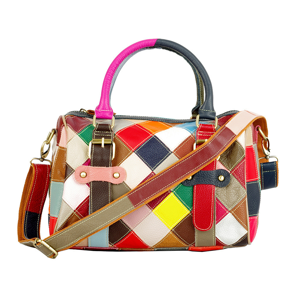 iPinee Fashion Women Cowhide Leather Bags Designer Genuine Leather Handbags High Quality Women Messenger Bags Free Shipping - Image 3