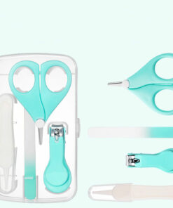 Baby Nail File Combination Set Baby Nail Clipper Four-Piece Set Baby Safety Nail Clipper