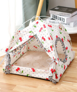 Alternative view of Cat Tent Cat Cat House Enclosed Pet Bed