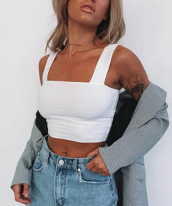 Fashion Women's T-shirt Crop Top
