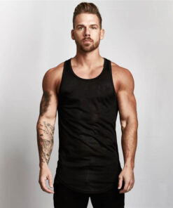 gym clothes tank top sportswear vest men