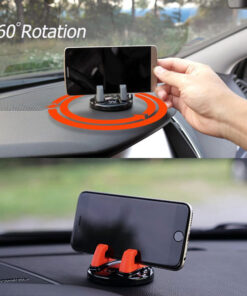 Alternative view of Dashboard Car Cell Phone Holder For Auto Accessory Car Smartphone Mount Silicone GPS Stand For Phone In Car Mobile Holder Mini