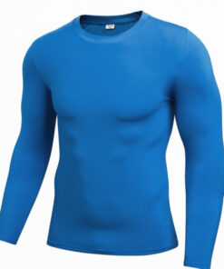 Men's Blank Long Sleeve Compression Top
