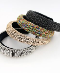 Baroque rhinestone headband