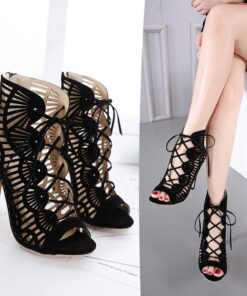 Alternative view of Lace high heels