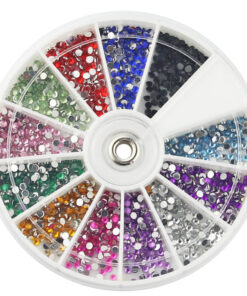 Alternative view of Diamond fake nails domestic rhinestones 12 colors