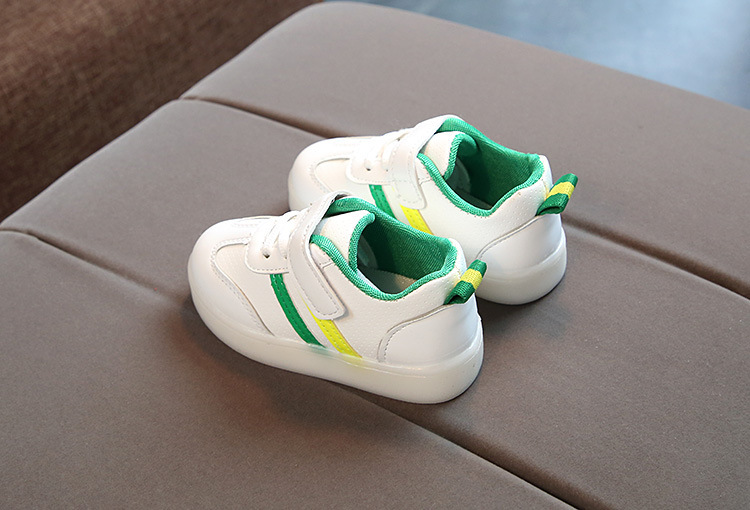 Kimmy White LED Sneakers Shoes - Image 9