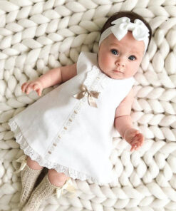 Alternative view of Girls baby sleeveless bow skirt
