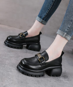 Alternative view of Genuine Leather British-style Casual Shoes