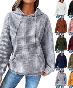 Women's Loose Casual Solid Color Long-sleeved Sweater