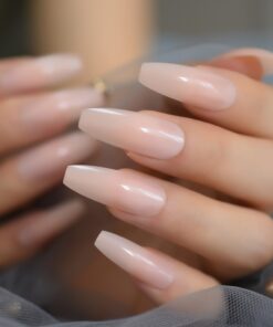 Alternative view of Nude Extra Long Fake Nails