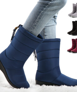 Waterproof snow boots