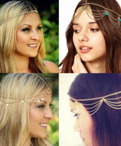 Pearl turquoise hair accessory