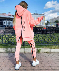 Alternative view of Long Hoodie Pantsuit
