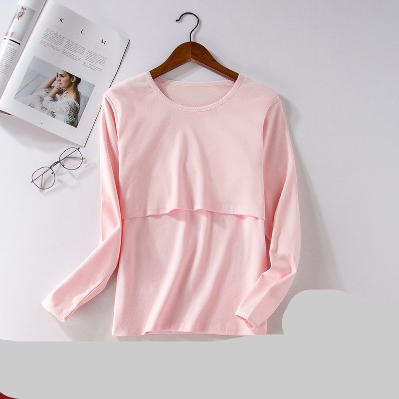 Cotton autumn clothes for pregnant women - Image 4