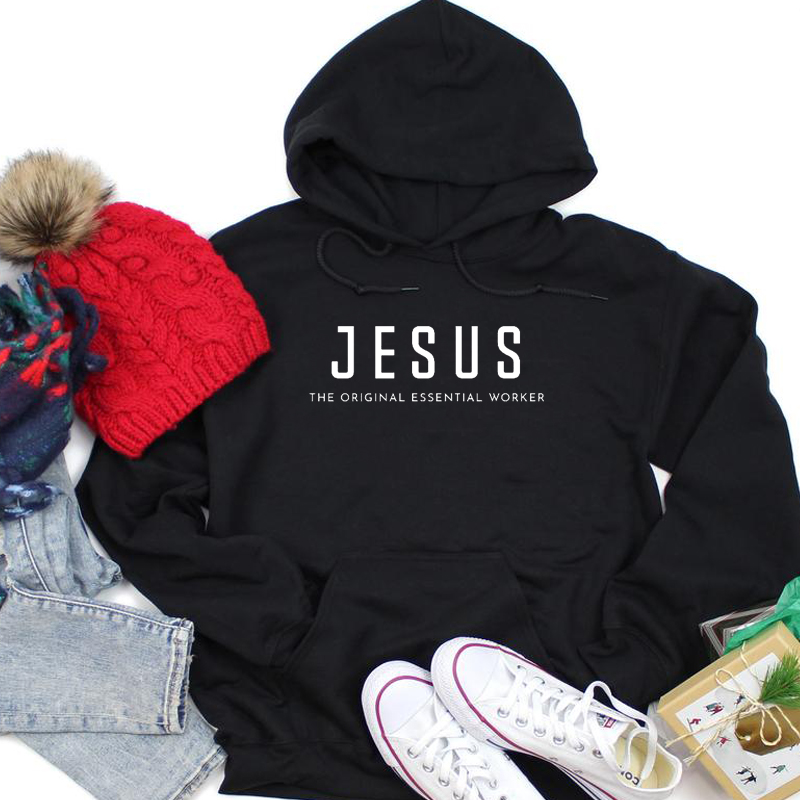 Jesus Christian hoody Womens Hoodie Pullovers – Bild 2