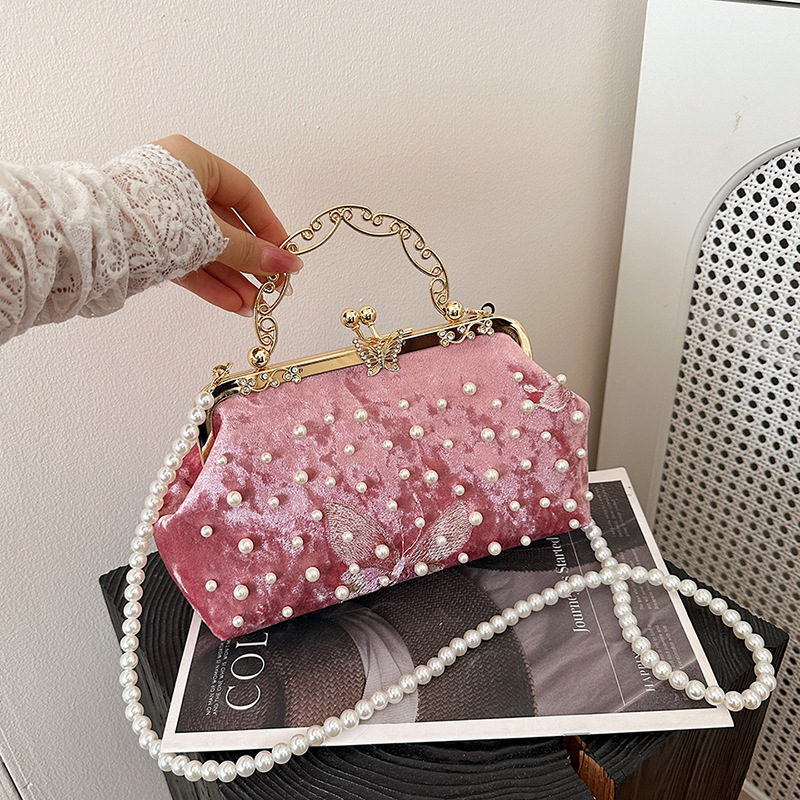 Chinese-style Vintage Evening Bag Versatile For Women