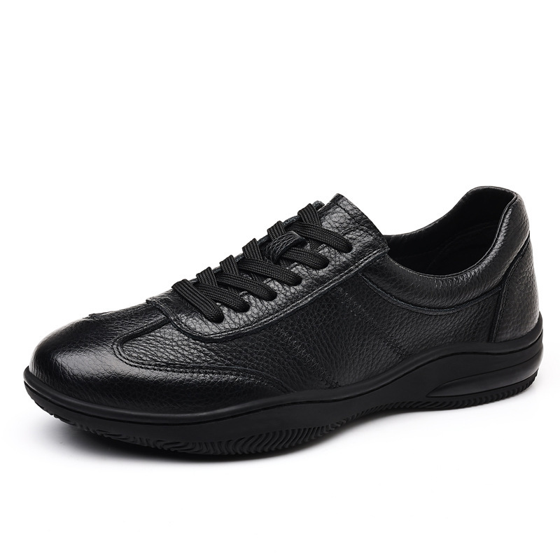 Mens Casual Leather Shoes Breathable Genuine Leather Shoes For Men – Bild 5