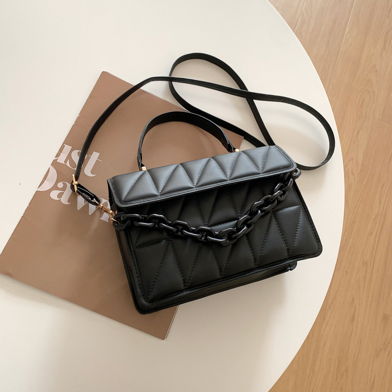 Casual Simple Shoulder Messenger Bag Portable Small Square Bag - Image 5