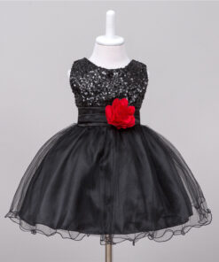 Alternative view of Baby Sequin Dress Flower Girl Wedding Princess Dress