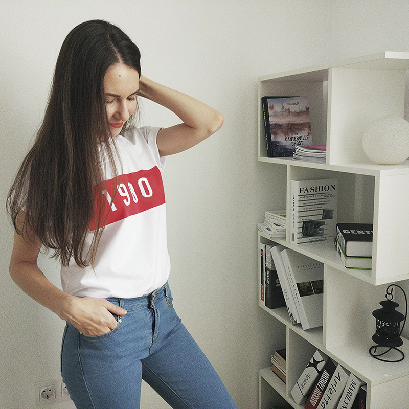 Fashion Casual Women's Printed Short-sleeved T-shirt - Image 4