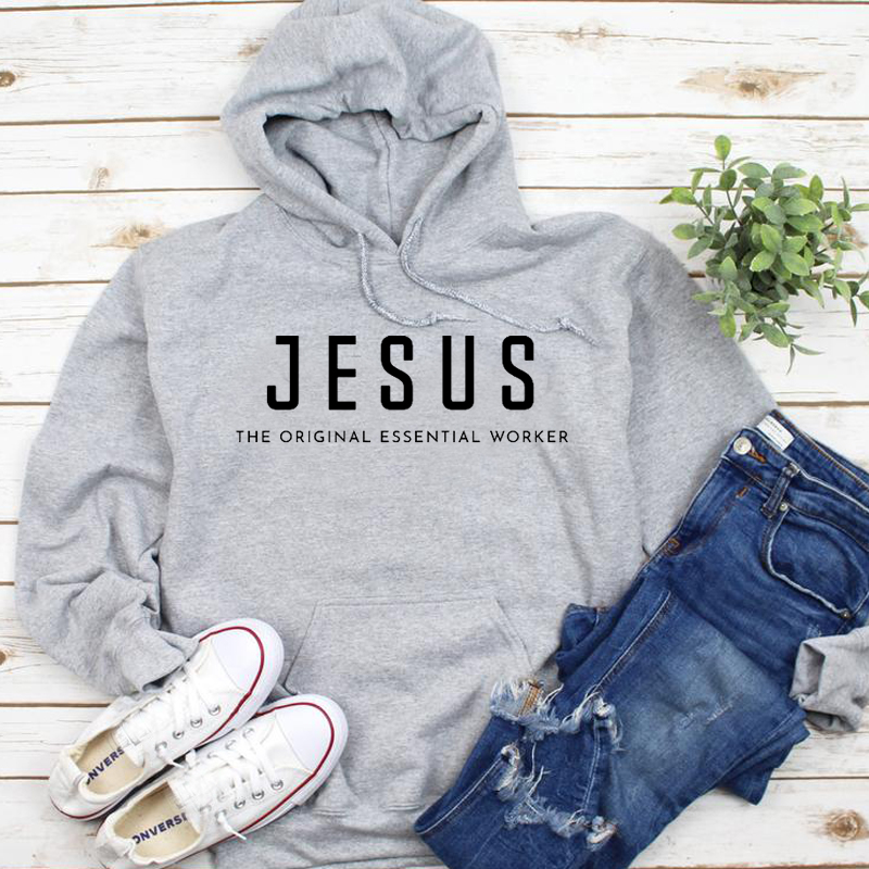 Jesus Christian hoody Womens Hoodie Pullovers – Bild 3