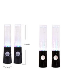 Alternative view of Dancing Water Speaker LED Light Fountain Speaker Family Party