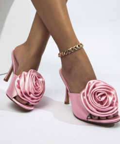 Rose Ladies Stiletto Heel High Heels