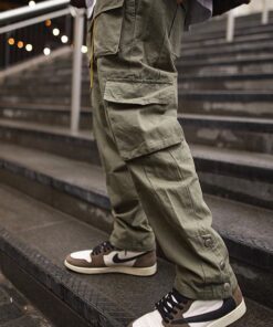 Trousers Men's Fall Winter Sports And Leisure Overalls Loose Large Size