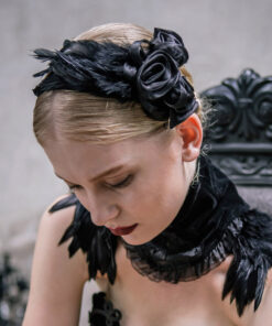 Creative Gothic Women's Flower Hair Clips