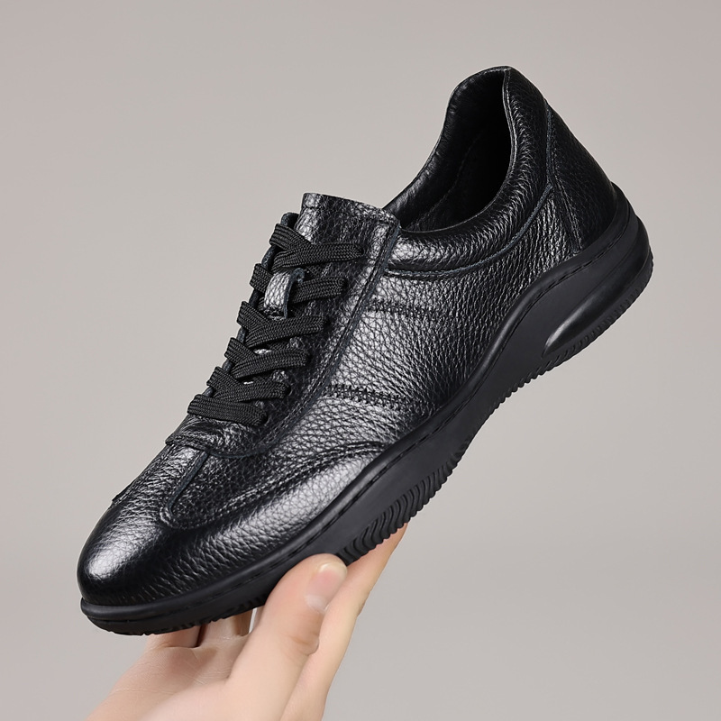 Mens Casual Leather Shoes Breathable Genuine Leather Shoes For Men – Bild 7