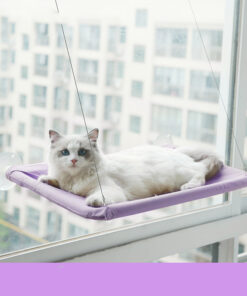 Alternative view of Cat Hammock Suction Cup Wall Mounted Window Hammock