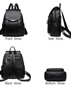 Backpack ladies all-match small backpack casual fashion travel school bag