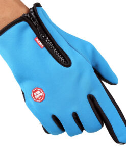Full Finger Touch Screen Zipper Ski Gloves