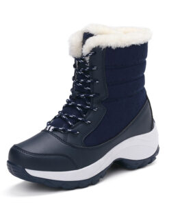 Alternative view of Snow Boots Female High To Help Waterproof Ladies Cotton Shoes Boots Plus Velvet Shoes