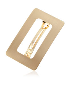 Metal Geometry Square Hair Clips