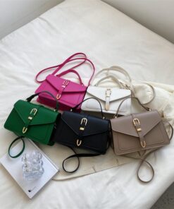 Fashion Casual Women's One Shoulder Crossbody Small Square Bag