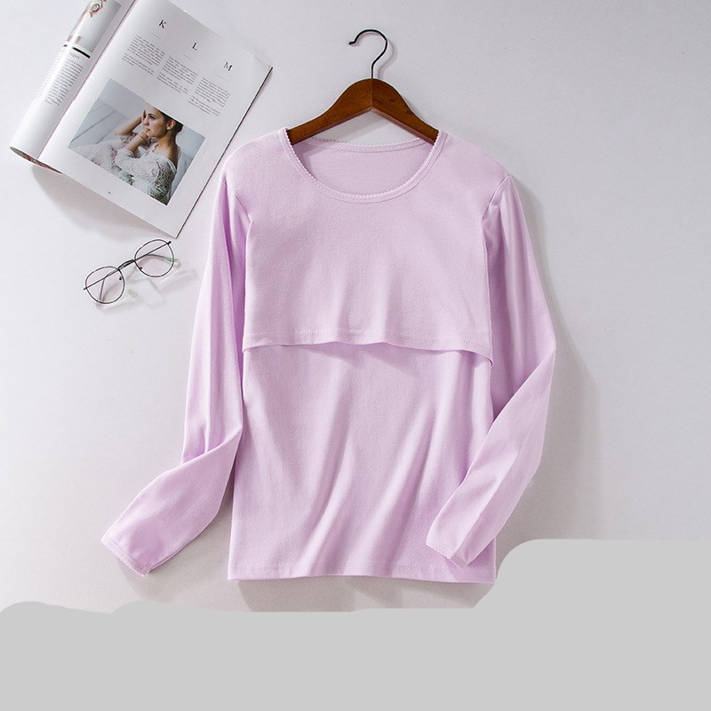 Cotton autumn clothes for pregnant women - Image 6