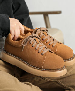 Alternative view of Suede Retro Workwear Shoes For Men