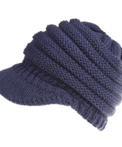 Alternative view of Women Ponytail Beanies Autumn Winter Hats Female Soft Knitting Caps Warm Ladies Skullies