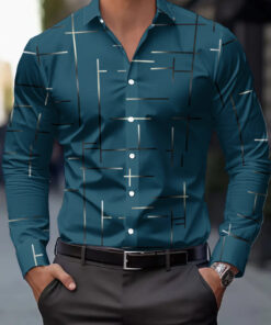 Alternative view of Formal Wrinkle-Resistant Commuter-Style Casual Shirt