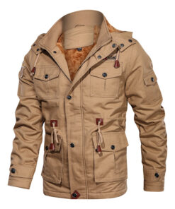 Mountainskin Men's Winter Fleece Jackets Warm Hooded Coat Thermal Thick Outerwear Male Military Jacket Mens Brand Clothing