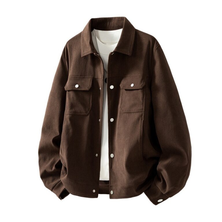 Plus-size Lapel Workwear Men's Casual Jacket