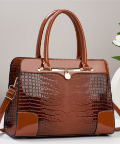 Fashionable Patterned Casual Handbag