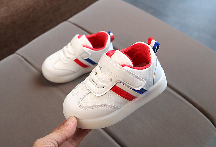 Kimmy White LED Sneakers Shoes - Image 4