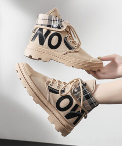 Alternative view of New All-match High-top Girls Canvas Short Boots Women's Shoes