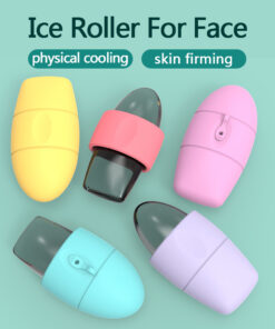 Alternative view of Silicone Ice Face Roller Contour Shrink Pores Remove Dark Circles Massage Skin Beauty Facial Roller For Eyes Neck Skin Care Tool