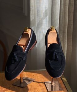 Square Cowhide Suit Shoes For Men
