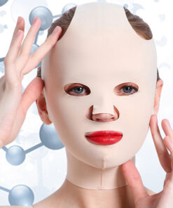 Full Face Carving Mold Beauty Skin Lifting Headgear V Face Mask