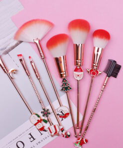 Christmas moose makeup brush set brush